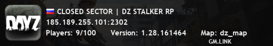 CLOSED SECTOR | DZ STALKER RP