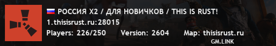 РОССИЯ X2 / ДЛЯ НОВИЧКОВ / THIS IS RUST!