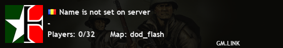 Name is not set on server