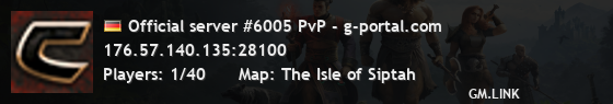 Official server #6005 PvP - g-portal.com