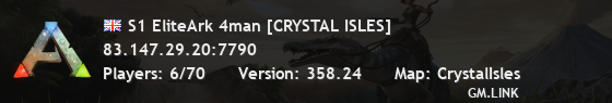 S1 EliteArk 4man [CRYSTAL ISLES]