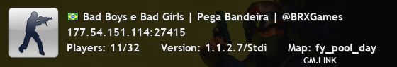 Bad Boys e Bad Girls | Pega Bandeira | @BRXGames