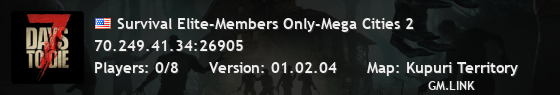 Survival Elite-Members Only-Mega Cities 2
