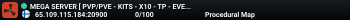 MEGA SERVER [ PVP/PVE - KITS - X10 - TP - EVENTS ]
