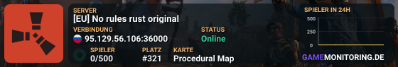 [EU] No rules rust original
