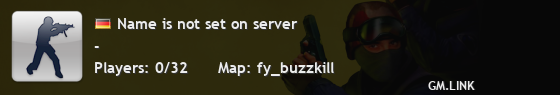 Name is not set on server