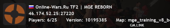 Online-Wars.Ru TF2 | MGE REBORN