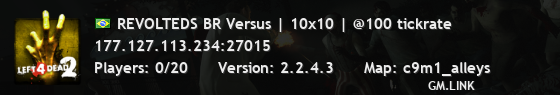 REVOLTEDS BR Versus | 10x10 | @100 tickrate
