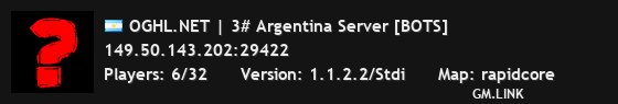 OGHL.NET | 3# Argentina Server [BOTS]