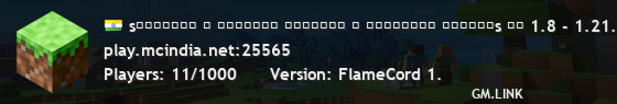 sᴜʀᴠɪᴠᴀʟ ⚡ ᴍᴄɪɴᴅɪᴀ ɴᴇᴛᴡᴏʀᴋ ⚡ ᴏɴᴇʙʟᴏᴄᴋ ʙᴇᴅᴡᴀʀs ⬧⬧ 1.8 - 1.21.x & ʙᴇᴅʀᴏᴄᴋ ⬧⬧ ᴍɪɴɪɢᴀᴍᴇs ʟᴏʙʙʏ ► 2 | sᴜʀᴠɪᴠᴀʟ ► 8 | Oneblock ► 5 ʙᴇᴅᴡᴀʀs ► 0 | ᴍɪɴɪɢᴀᴍᴇs ► 4 Join now and play together with 19 others...