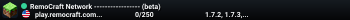 RemoCraft Network ----------------- (beta)