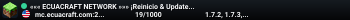 ««« ECUACRAFT NETWORK »»» ¡Reinicio & Update de SKYBLOCK 1.21!