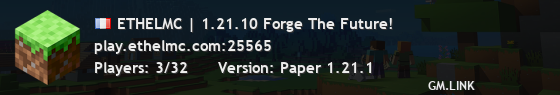 ETHELMC | 1.21.10 Forge The Future!