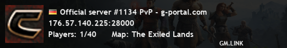 Official server #1134 PvP - g-portal.com