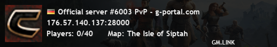 Official server #6003 PvP - g-portal.com