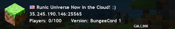 Runic Universe Now in the Cloud! :)