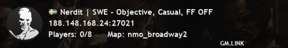 Nerdit | SWE - Objective, Casual, FF OFF