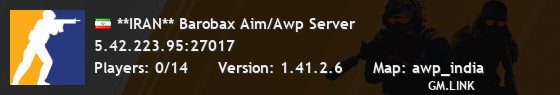 **IRAN** Barobax Aim/Awp Server