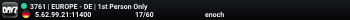 3761 | EUROPE - DE | 1st Person Only