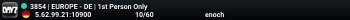 3854 | EUROPE - DE | 1st Person Only