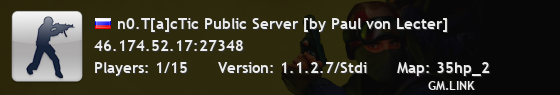 n0.T[a]cTic Public Server [by Paul von Lecter]