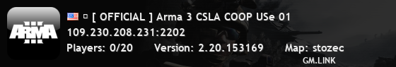 � [ OFFICIAL ] Arma 3 CSLA COOP USe 01