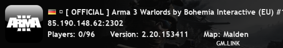 � [ OFFICIAL ] Arma 3 Warlords by Bohemia Interactive (EU) #11