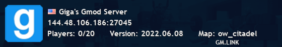 Giga's Gmod Server
