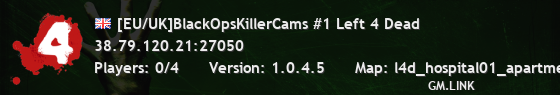 [EU/UK]BlackOpsKillerCams #1 Left 4 Dead