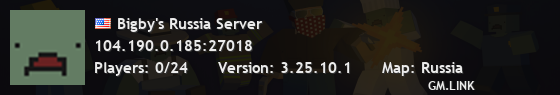 Bigby's Russia Server