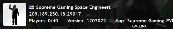 Supreme Gaming Space Engineers