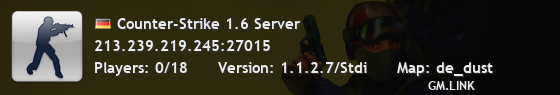 Counter-Strike 1.6 Server