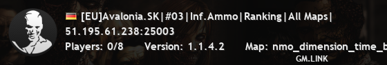 [EU]Avalonia.SK|#03|Inf.Ammo|Ranking|All Maps|