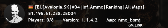 [EU]Avalonia.SK|#04|Inf.Ammo|Ranking|All Maps|