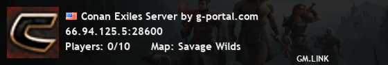 Conan Exiles Server by g-portal.com