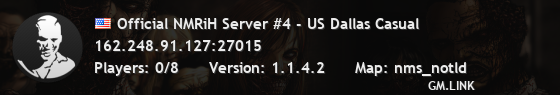 Official NMRiH Server #4 - US Dallas Casual