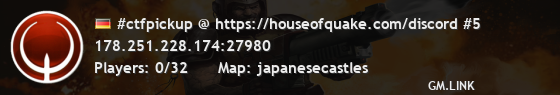 #ctfpickup @ https://houseofquake.com/discord #5