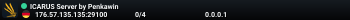 ICARUS Server by Penkawin
