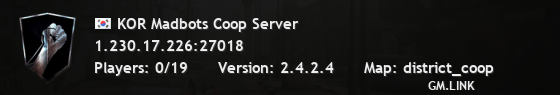 KOR Madbots Coop Server