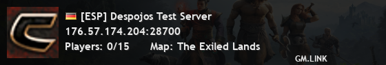 [ESP] Despojos Test Server