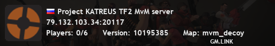 Project KATREUS TF2 MvM server