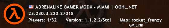 ADRENALINE GAMER MODX - MIAMI | OGHL.NET