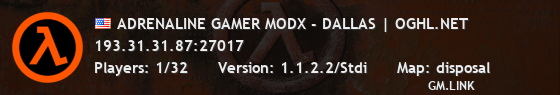 ADRENALINE GAMER MODX - DALLAS | OGHL.NET