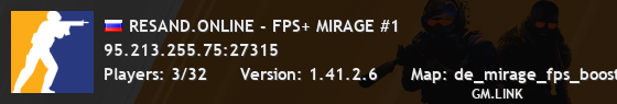 RESAND.ONLINE - FPS+ MIRAGE #1