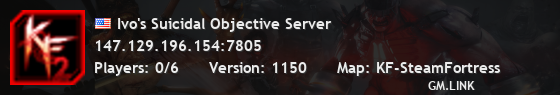 Ivo's Suicidal Objective Server