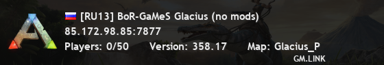 [RU13] BoR-GaMeS Glacius (no mods)