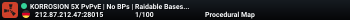 KORROSION 5X PvPvE | No BPs | Raidable Bases | Zombies