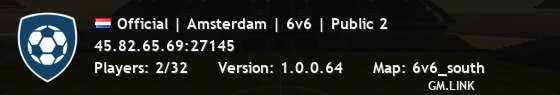 Official | Amsterdam | 6v6 | Public 2