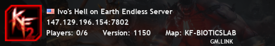 Ivo's Hell on Earth Endless Server