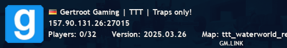 Gertroot Gaming | TTT | Traps only!